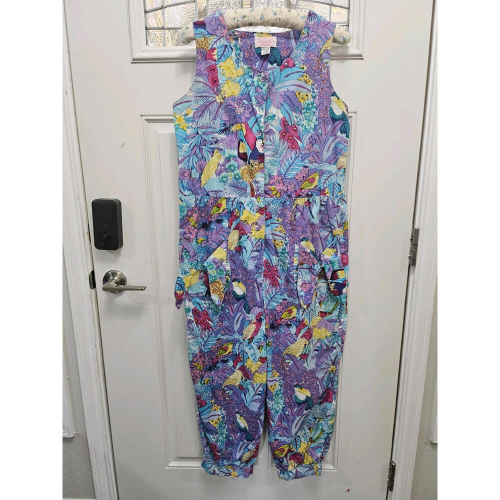 Vintage Honors Intimates Dillie 1980s Bubble Jumpsuit Size M